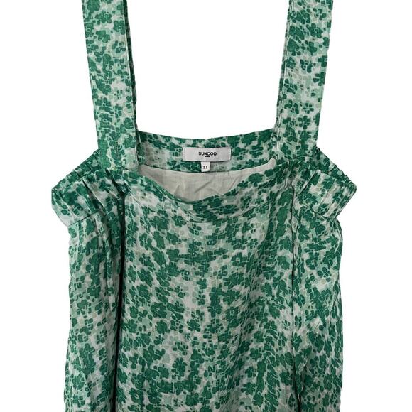 Green Patterned Women's Skirt - Picture 5 of 7